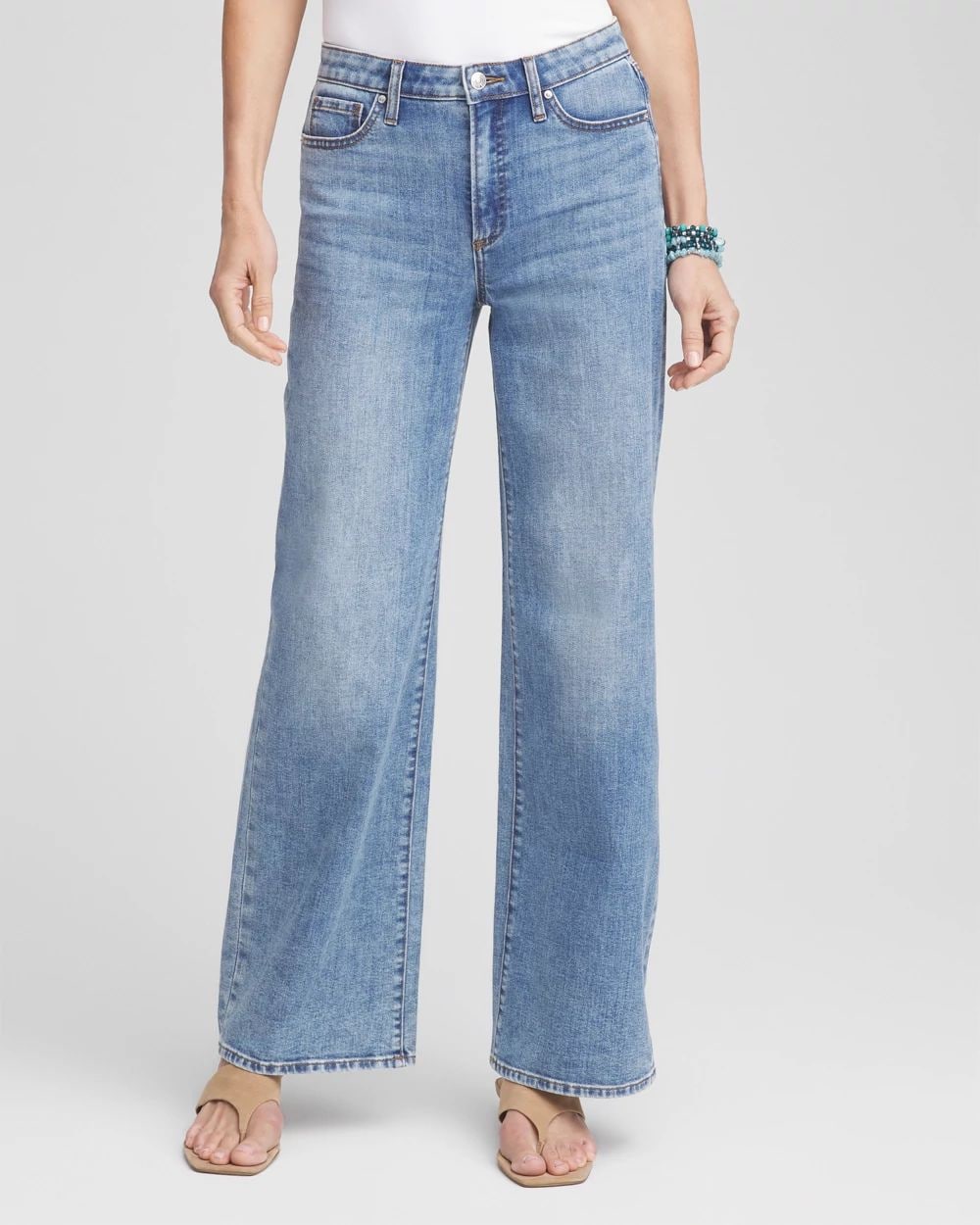 新品！  Jeans High Rise Wide Leg High Rise Wide Leg Jeans | Chico's